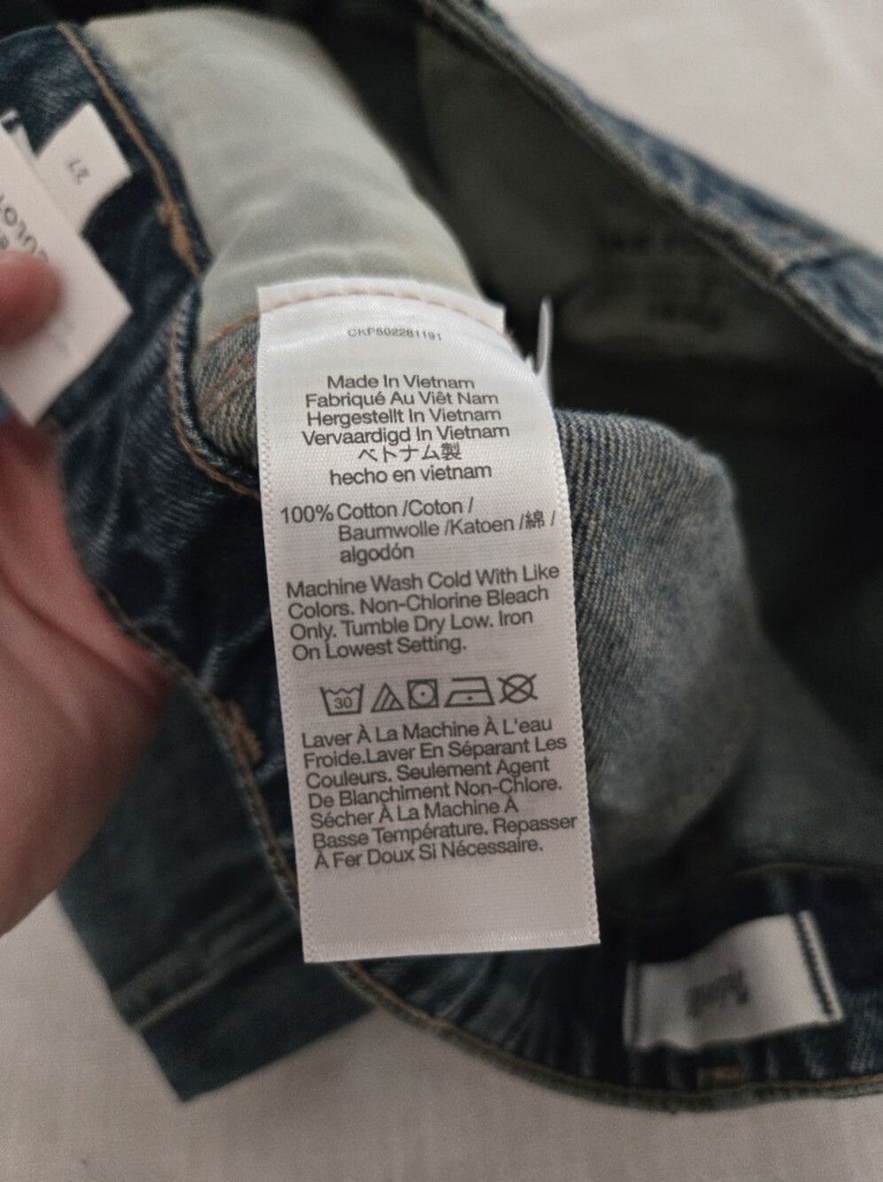 NWT Madewell Denim Culottes in Greendale Wash - Picture 9 of 9
